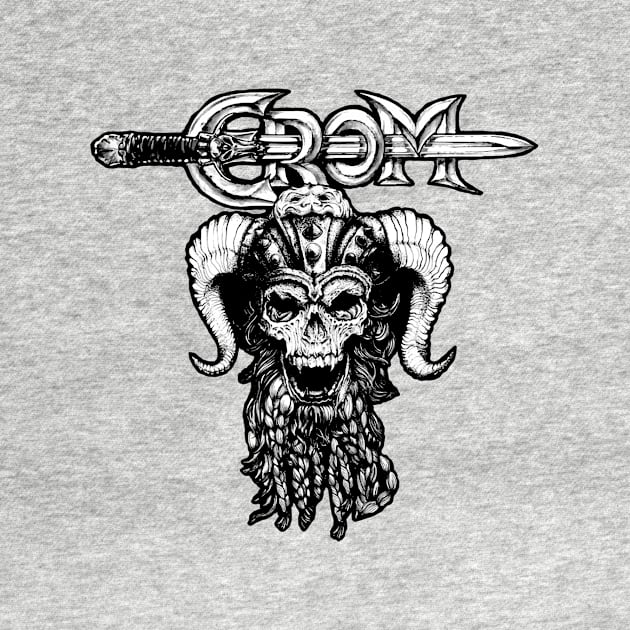 Crom (Alt Print) by Miskatonic Designs